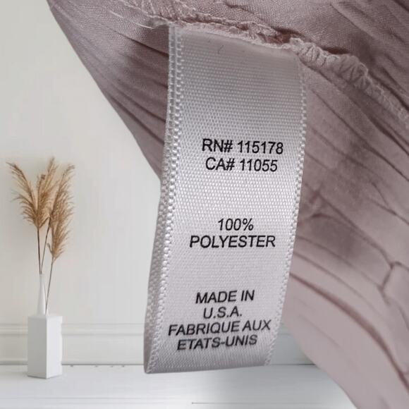 Komarov 2-Piece Hanky Hem Midi Dress & Chiffon Jacket Pink Beaded Neck Size S - Picture 16 of 16